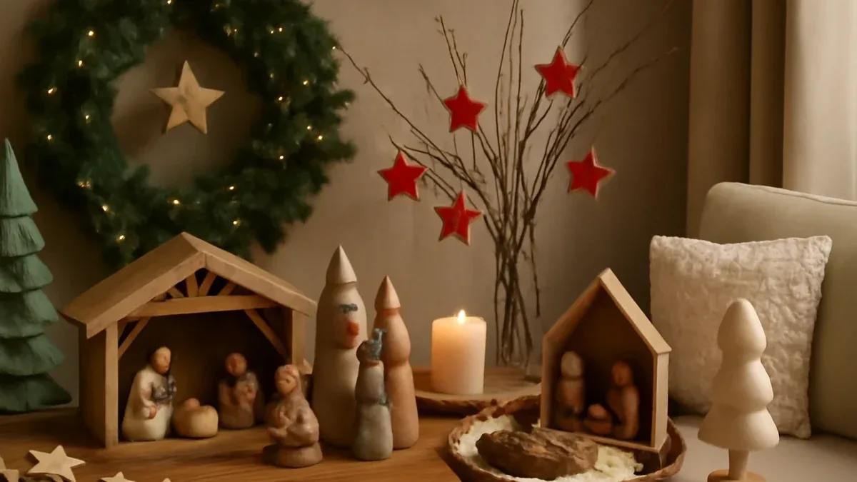 Decorazioni di stelle con pasta di sale: come colorarle dopo l’asciugatura