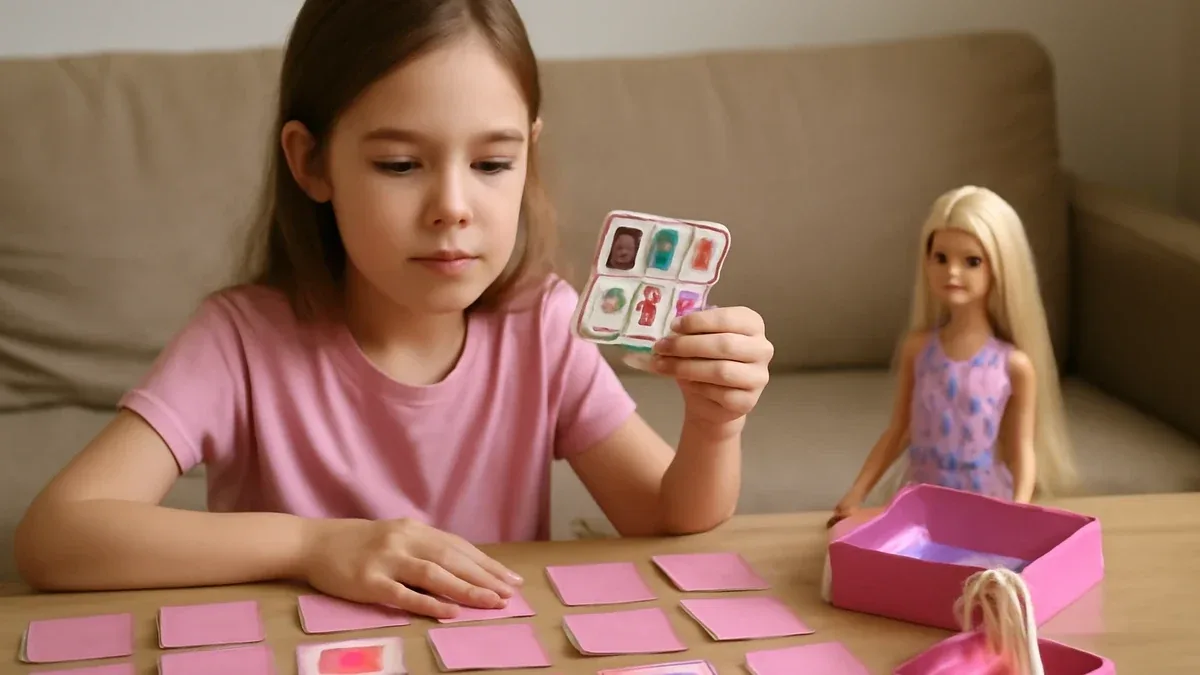 Memory fai da te con fotografie di famiglia: come adattarlo ai bambini