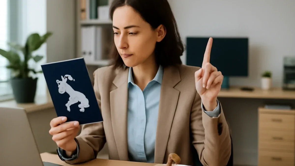 Come creare una renna di carta con impronte delle mani