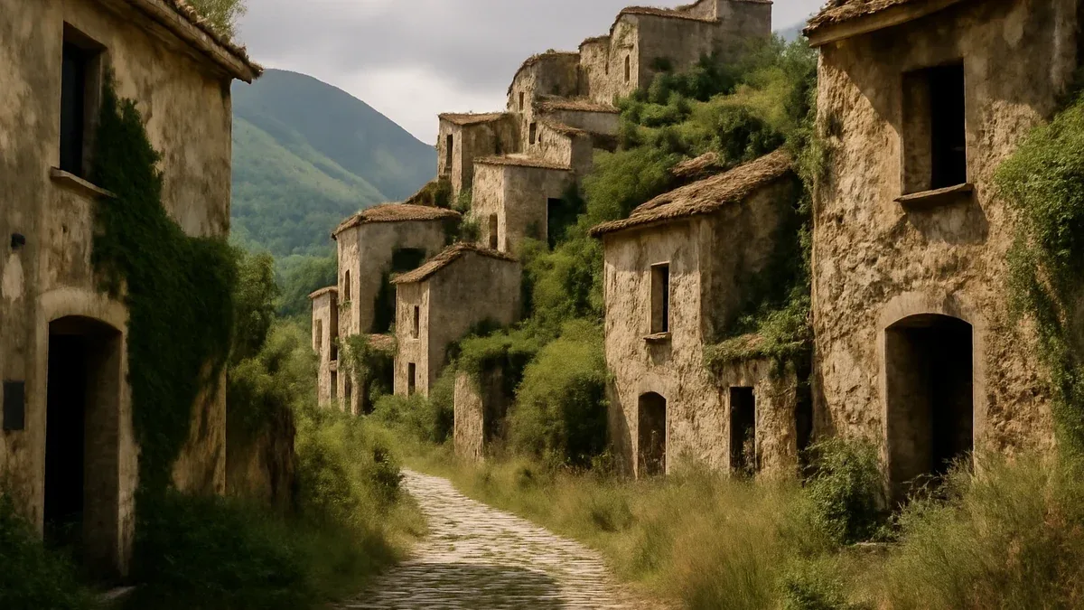 Un villaggio di casette con scatoline: come costruirlo senza attrezzi