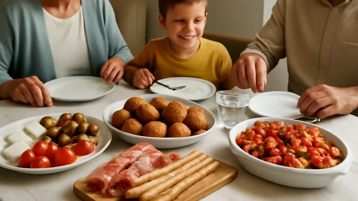 Una cena preparata insieme: quali mansioni affidare ai più piccoli