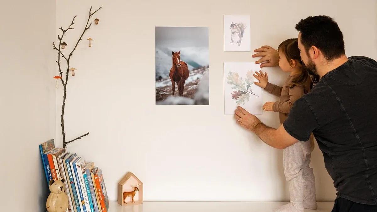 Come tenere ordinato un angolo creativo usato da più bambini